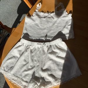 Small PJ set. New without tags. Never worn.